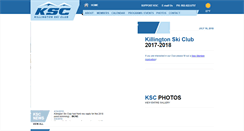 Desktop Screenshot of killingtonskiclub.com