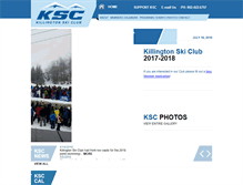 Tablet Screenshot of killingtonskiclub.com